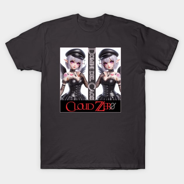 Cloud Zer0 Angel Girl T-Shirt by PlayfulPandaDesigns